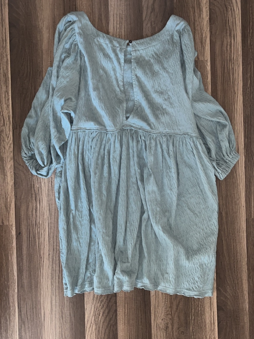Free people beach extra small blue dress Boho summer comfy soft XS - Picture 4 of 4